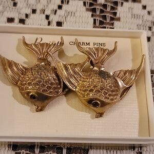 Vintage Fish Brooches